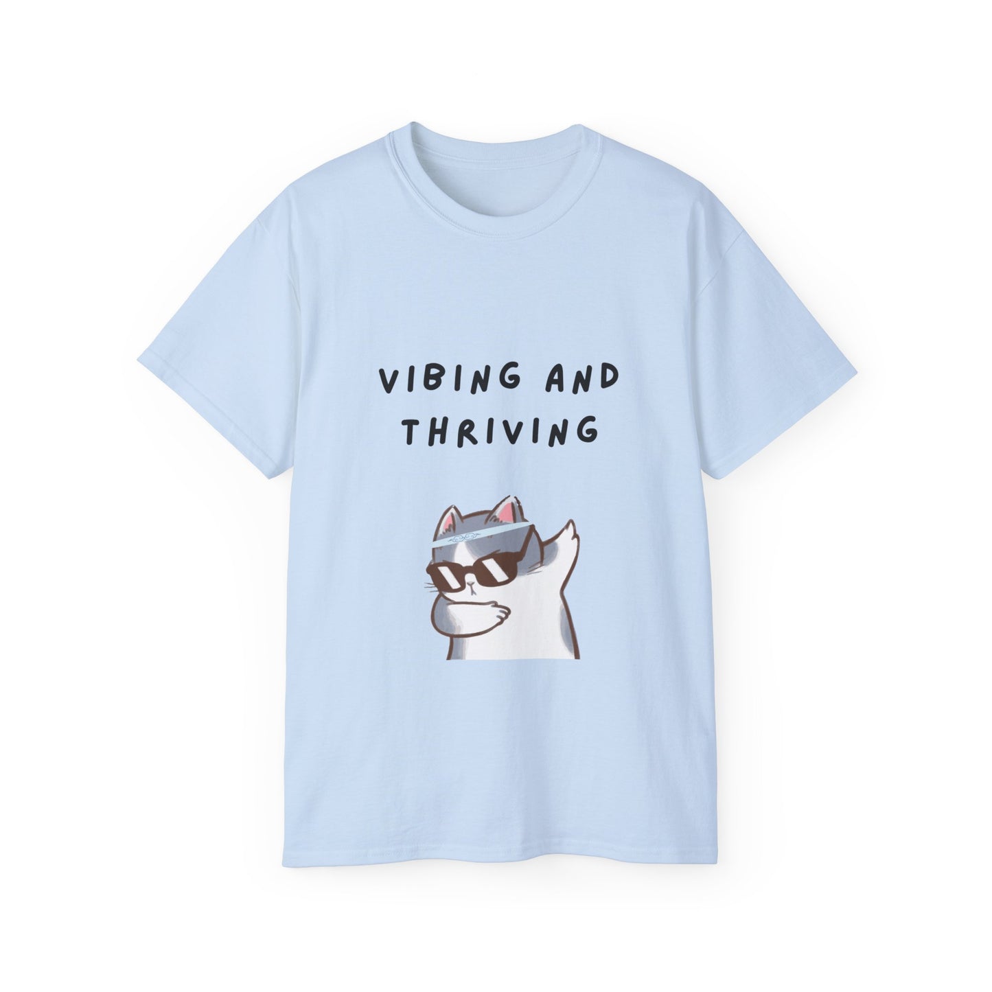 Vibing and Thriving - Unisex Heavy Cotton Tee