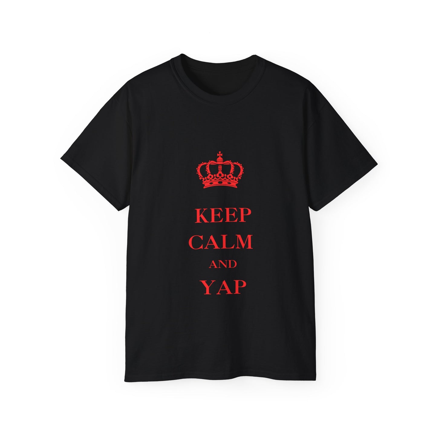 Keep calm and yap - Unisex Heavy Cotton Tee