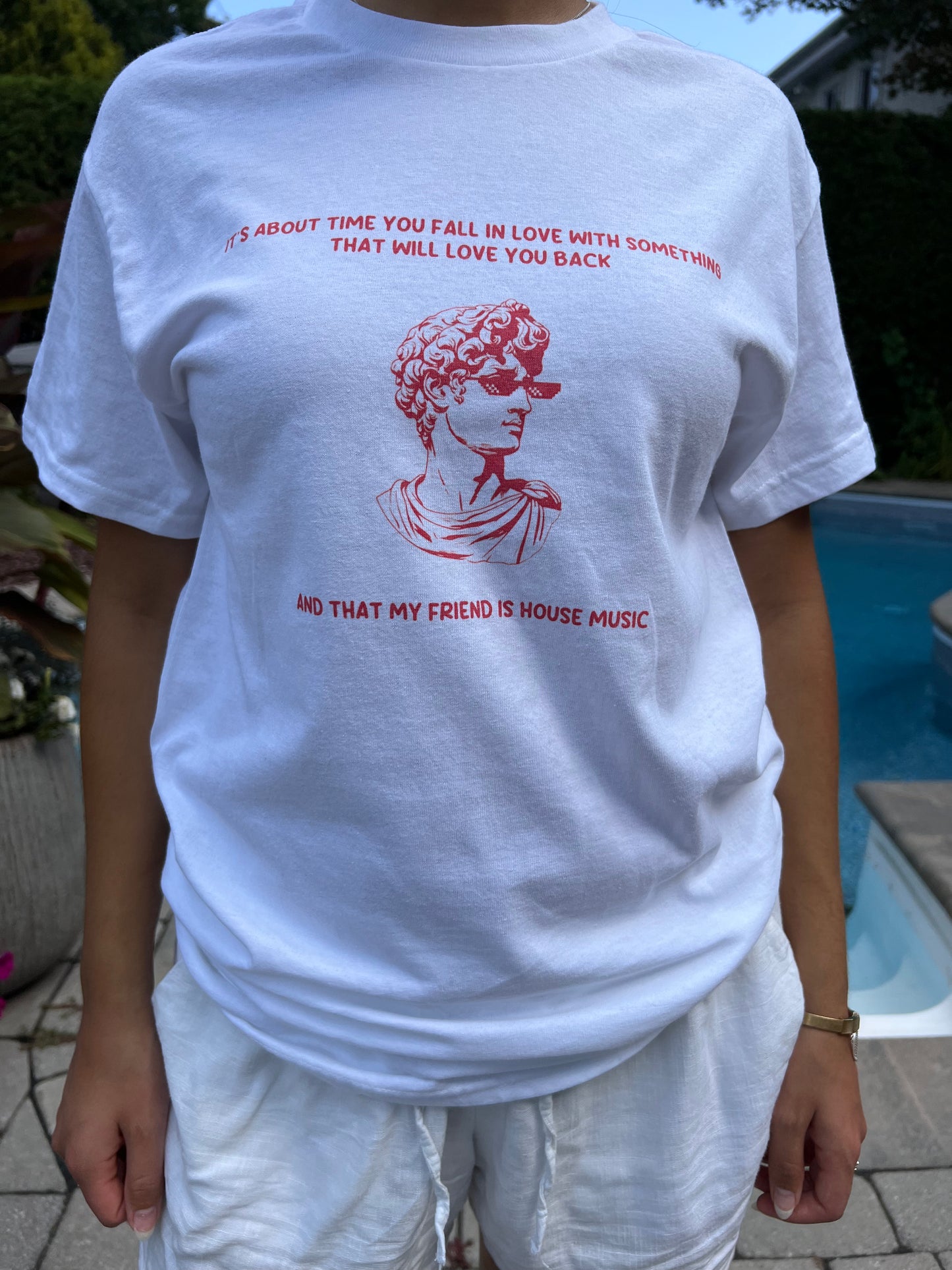 It's about time you fall in love with something that will love you back - CottonTee